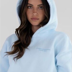 Women's Light Blue Hoodie
